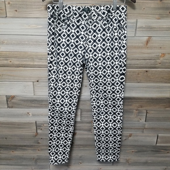 J. Crew | Aztec Print Stretch Skinny Jeans 28 - Picture 1 of 8